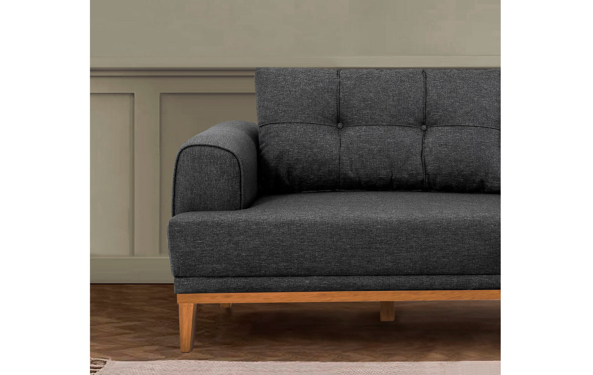 Canapea fixă 3 locuri Vina 3, Diverse culori, 223x94x82 cm - Antracit - Pin atlantic | SKU: 867UNQ2204 | Canapea fixă 3 locuri Vina 3, 223x94x82 cm, varianta Antracit - Pin atlantic, produs pentru amenajarea locuinței, disponibil online în România la CasaMob