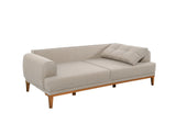 Canapea fixă 3 locuri Vina 3, Diverse culori, 223x94x82 cm - Crem - Pin atlantic | SKU: 867UNQ2205 | Canapea fixă 3 locuri Vina 3, 223x94x82 cm, varianta Crem - Pin atlantic, produs pentru amenajarea locuinței, disponibil online în România la CasaMob