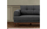 Canapea fixă 3 locuri Vina 3, Diverse culori, 223x94x82 cm - Antracit - Nuc | SKU: 867UNQ2208 | Canapea fixă 3 locuri Vina 3, 223x94x82 cm, varianta Antracit - Nuc, produs pentru amenajarea locuinței, disponibil online în România la CasaMob