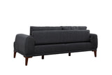 Canapea fixă 3 locuri Vina 3, Diverse culori, 223x94x82 cm - Antracit - Nuc | SKU: 867UNQ2208 | Canapea fixă 3 locuri Vina 3, 223x94x82 cm, varianta Antracit - Nuc, produs pentru amenajarea locuinței, disponibil online în România la CasaMob