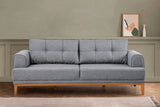 Canapea fixă 3 locuri Vina 3, Diverse culori, 223x94x82 cm - Gri - Pin atlantic | SKU: 867UNQ2211 | Canapea fixă 3 locuri Vina 3, 223x94x82 cm, varianta Gri - Pin atlantic, produs pentru amenajarea locuinței, disponibil online în România la CasaMob