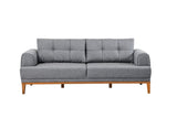 Canapea fixă 3 locuri Vina 3, Diverse culori, 223x94x82 cm - Gri - Pin atlantic | SKU: 867UNQ2211 | Canapea fixă 3 locuri Vina 3, 223x94x82 cm, varianta Gri - Pin atlantic, produs pentru amenajarea locuinței, disponibil online în România la CasaMob