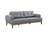 Canapea fixă 3 locuri Vina 3, Diverse culori, 223x94x82 cm - Gri - Pin atlantic | SKU: 867UNQ2211 | Canapea fixă 3 locuri Vina 3, 223x94x82 cm, varianta Gri - Pin atlantic, produs pentru amenajarea locuinței, disponibil online în România la CasaMob