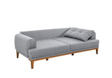 Canapea fixă 3 locuri Vina 3, Diverse culori, 223x94x82 cm - Gri - Pin atlantic | SKU: 867UNQ2211 | Canapea fixă 3 locuri Vina 3, 223x94x82 cm, varianta Gri - Pin atlantic, produs pentru amenajarea locuinței, disponibil online în România la CasaMob