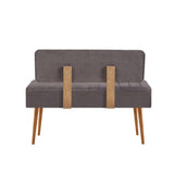 Taburet Vina 1501 - 1 - Anthracite, Atlantic, Pin atlantic - Antracit, 110x40x83 cm