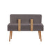 Taburet Vina 1501 - 1 - Anthracite, Atlantic, Pin atlantic - Antracit, 110x40x82.5 cm, SKU 869VEL5288, imagine 2