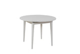 Masă dining extensibilă Vina 139, Alb, 100x100x75 cm