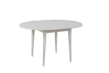 Masă dining extensibilă Vina 139, Alb, 100x100x75 cm
