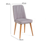 Scaun Vina Sandalye, Diverse culori, Diverse dimensiuni - Pin atlantic - Soho - 47x46x89 cm | SKU: 869VEL5120 | Scaun Vina Sandalye, varianta Pin atlantic - Soho - 47x46x89 cm, produs pentru amenajarea locuinței, disponibil online în România la CasaMob