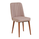 Scaun Vina Sandalye, Diverse culori, Diverse dimensiuni - Nuc - Piatră - 47x46x89 cm | SKU: 869VEL5181 | Scaun Vina Sandalye, varianta Nuc - Piatră - 47x46x89 cm, produs pentru amenajarea locuinței, disponibil online în România la CasaMob
