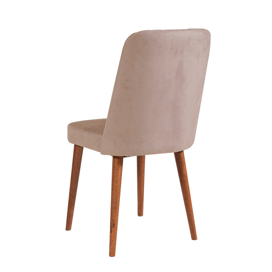 Scaun Vina Sandalye, Diverse culori, Diverse dimensiuni - Nuc - Piatră - 47x46x89 cm | SKU: 869VEL5181 | Scaun Vina Sandalye, varianta Nuc - Piatră - 47x46x89 cm, produs pentru amenajarea locuinței, disponibil online în România la CasaMob