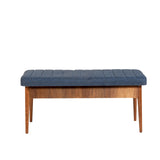 Masă extensibilă cu scaune 4 bucăți Vina 1048, Diverse culori, Diverse dimensiuni - Nuc - Albastru închis - 130x80x77 cm | SKU: 869VEL5134 | Masă extensibilă cu scaune 4 bucăți Vina 1048, varianta Nuc - Albastru închis - 130x80x77 cm, produs pentru amenajarea locuinței, disponibil online în România la CasaMob