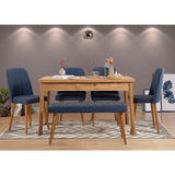 Masă dining Costa Masa, Diverse culori, 120x75x77 cm - Pin atlantic | SKU: 869VEL5188 | Masă dining Costa Masa, 120x75x77 cm, varianta Pin atlantic, produs pentru amenajarea locuinței, disponibil online în România la CasaMob