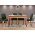 Pin atlantic - Verde - 5 bucăți | SKU: 869VEL5204 | Masă extensibilă cu scaune Santiago, 120x75x77 cm, varianta Pin atlantic - Verde - 5 bucăți, produs pentru amenajarea locuinței, disponibil online în România la CasaMob
