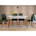 Pin atlantic - Alb - Verde | SKU: 869VEL5243 | Masă cu scaune 5 bucăți Costa alb Atlantice, 120x75x77 cm, varianta Pin atlantic - Alb - Verde, produs pentru amenajarea locuinței, disponibil online în România la CasaMob