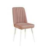 Scaun Stormi Sandalye Wht, Diverse culori, 47x46x89 cm - Alb - Piatră | SKU: 869VEL5274 | Scaun Stormi Sandalye Wht, 47x46x89 cm, varianta Alb - Piatră, produs pentru amenajarea locuinței, disponibil online în România la CasaMob