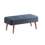 Masă extensibilă cu scaune 4 bucăți Vina 1048 - 3, Diverse culori, 129x80x75 cm - Nuc - Albastru închis | SKU: 869VEL5323 | Masă extensibilă cu scaune 4 bucăți Vina 1048 - 3, 129x80x75 cm, varianta Nuc - Albastru închis, produs pentru amenajarea locuinței, disponibil online în România la CasaMob