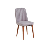 Masă extensibilă cu scaune 4 bucăți Vina 0701 - 3, Diverse culori, 129x80x75 cm - Nuc - Gri | SKU: 869VEL5324 | Masă extensibilă cu scaune 4 bucăți Vina 0701 - 3, 129x80x75 cm, varianta Nuc - Gri, produs pentru amenajarea locuinței, disponibil online în România la CasaMob
