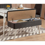 Masă extensibilă cu scaune 4 bucăți Vina 1053 - 3, Diverse culori, 129x80x75 cm - Alb - Antracit | SKU: 869VEL5326 | Masă extensibilă cu scaune 4 bucăți Vina 1053 - 3, 129x80x75 cm, varianta Alb - Antracit, produs pentru amenajarea locuinței, disponibil online în România la CasaMob