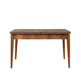 Masă extensibilă cu scaune 5 bucăți Vina 1048 - 4, Diverse culori, 129x80x75 cm - Nuc - Albastru închis | SKU: 869VEL5338 | Masă extensibilă cu scaune 5 bucăți Vina 1048 - 4, 129x80x75 cm, varianta Nuc - Albastru închis, produs pentru amenajarea locuinței, disponibil online în România la CasaMob