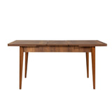 Masă extensibilă cu scaune 5 bucăți Vina 0701 - 4, Diverse culori, 129x80x75 cm - Nuc - Gri | SKU: 869VEL5339 | Masă extensibilă cu scaune 5 bucăți Vina 0701 - 4, 129x80x75 cm, varianta Nuc - Gri, produs pentru amenajarea locuinței, disponibil online în România la CasaMob