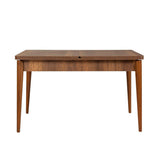 Masă extensibilă cu scaune 5 bucăți Vina 0900 - 4, Diverse culori, 129x80x75 cm - Nuc - Piatră | SKU: 869VEL5340 | Masă extensibilă cu scaune 5 bucăți Vina 0900 - 4, 129x80x75 cm, varianta Nuc - Piatră, produs pentru amenajarea locuinței, disponibil online în România la CasaMob