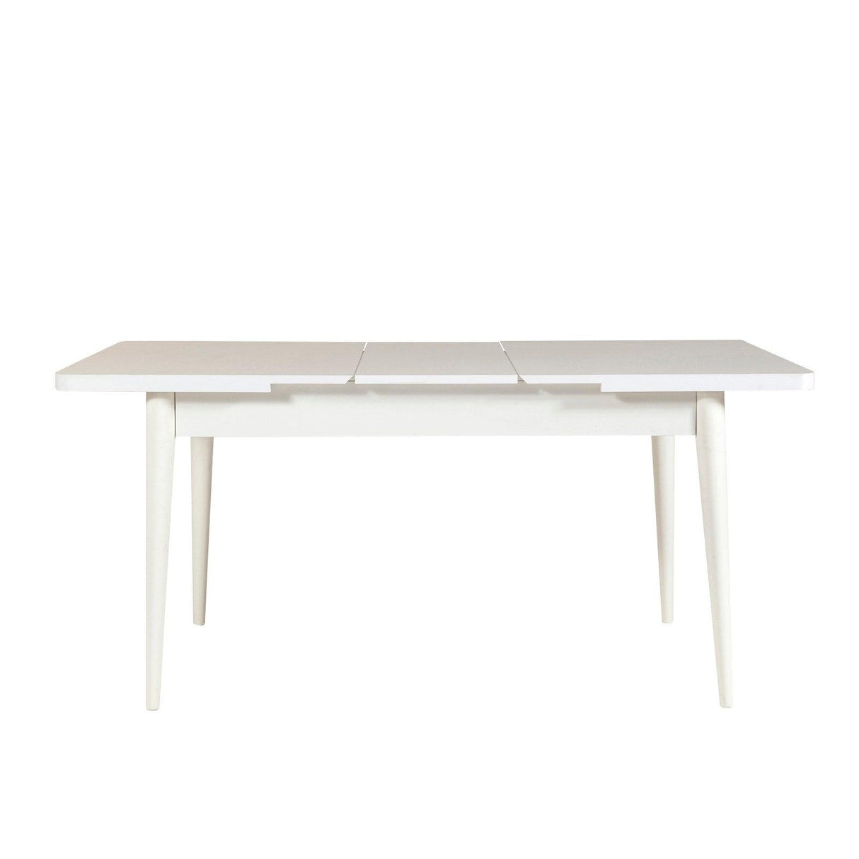 Masă extensibilă cu scaune 5 bucăți Vina 0900 - 4, Diverse culori, 129x80x75 cm - Alb - Piatră | SKU: 869VEL5344 | Masă extensibilă cu scaune 5 bucăți Vina 0900 - 4, 129x80x75 cm, varianta Alb - Piatră, produs pentru amenajarea locuinței, disponibil online în România la CasaMob
