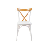 Scaun Oliver Karina K, Alb, 46x48x87 cm
