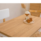 Masă cu scaune Oliver Sbt Karina, Diverse culori, Diverse configurații, 120x75x77 cm - Alb - 4 bucăți | SKU: 869VEL8124 | Masă cu scaune Oliver Sbt Karina, 120x75x77 cm, varianta Alb - 4 bucăți, produs pentru amenajarea locuinței, disponibil online în România la CasaMob