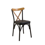 Masă cu scaune Oliver Sbt. Karina, Diverse culori, Diverse configurații, 120x75x77 cm - Negru - 4 bucăți | SKU: 869VEL8141 | Masă cu scaune Oliver Sbt. Karina, 120x75x77 cm, varianta Negru - 4 bucăți, produs pentru amenajarea locuinței, disponibil online în România la CasaMob
