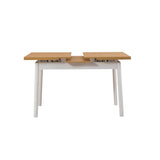 Masă extensibilă cu scaune Oliver Açl.Karina, Diverse culori, Diverse configurații, 120x75x77 cm - Alb - 5 bucăți | SKU: 869VEL8150 | Masă extensibilă cu scaune Oliver Açl.Karina, 120x75x77 cm, varianta Alb - 5 bucăți, produs pentru amenajarea locuinței, disponibil online în România la CasaMob
