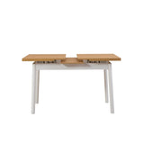 Masă extensibilă cu scaune Oliver Açl.Karina, Diverse culori, Diverse configurații, 120x75x77 cm - Alb - 4 bucăți | SKU: 869VEL8152 | Masă extensibilă cu scaune Oliver Açl.Karina, 120x75x77 cm, varianta Alb - 4 bucăți, produs pentru amenajarea locuinței, disponibil online în România la CasaMob