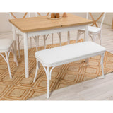 Masă extensibilă cu scaune Oliver Açl.Karina, Diverse culori, Diverse configurații, 120x75x77 cm - Alb - 6 bucăți | SKU: 869VEL8153 | Masă extensibilă cu scaune Oliver Açl.Karina, 120x75x77 cm, varianta Alb - 6 bucăți, produs pentru amenajarea locuinței, disponibil online în România la CasaMob