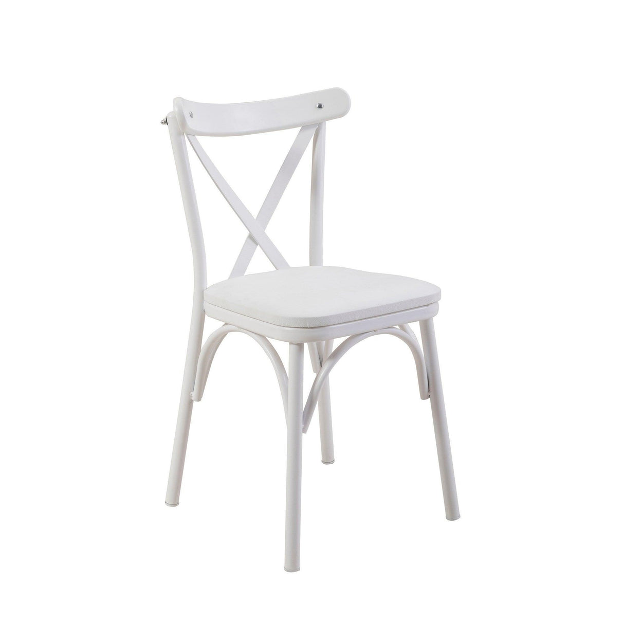 Masă extensibilă cu scaune Oliver Açl.alb Karina, Alb, Diverse configurații, 120x75x77 cm - 4 bucăți | SKU: 869VEL8156 | Masă extensibilă cu scaune Oliver Açl.alb Karina, Alb, 120x75x77 cm, varianta 4 bucăți, produs pentru amenajarea locuinței, disponibil online în România la CasaMob