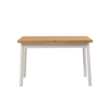 Masă extensibilă cu scaune Oliver Açl.alb Karina, Alb, Diverse configurații, 120x75x77 cm - 6 bucăți | SKU: 869VEL8157 | Masă extensibilă cu scaune Oliver Açl.alb Karina, Alb, 120x75x77 cm, varianta 6 bucăți, produs pentru amenajarea locuinței, disponibil online în România la CasaMob