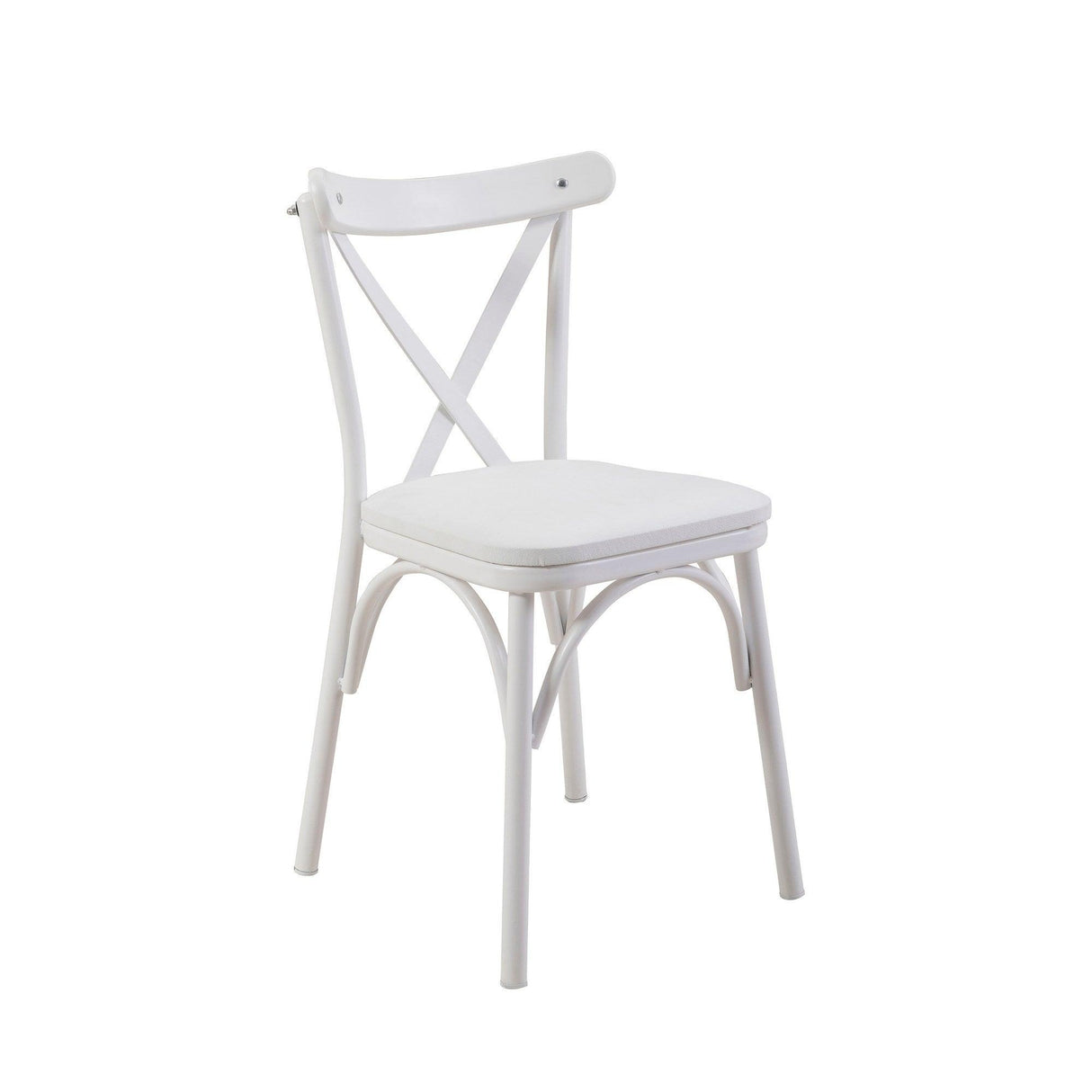 Masă extensibilă cu scaune Oliver Açl.alb Karina, Alb, Diverse configurații, 120x75x77 cm - 6 bucăți | SKU: 869VEL8157 | Masă extensibilă cu scaune Oliver Açl.alb Karina, Alb, 120x75x77 cm, varianta 6 bucăți, produs pentru amenajarea locuinței, disponibil online în România la CasaMob
