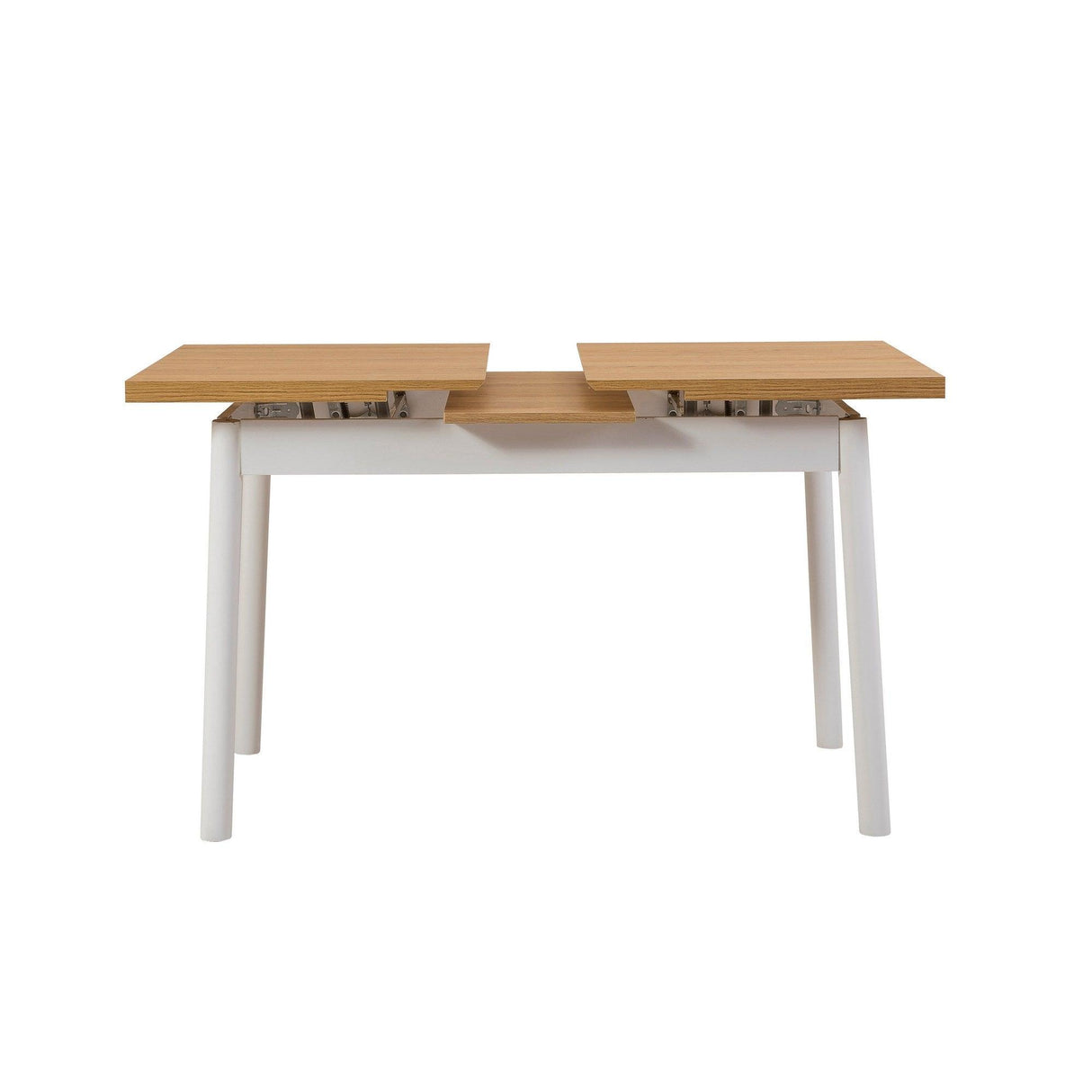 Masă extensibilă cu scaune Oliver Açl.alb Karina, Alb, Diverse configurații, 120x75x77 cm - 5 bucăți | SKU: 869VEL8158 | Masă extensibilă cu scaune Oliver Açl.alb Karina, Alb, 120x75x77 cm, varianta 5 bucăți, produs pentru amenajarea locuinței, disponibil online în România la CasaMob