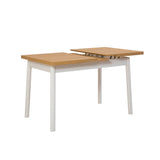 Masă extensibilă cu scaune Oliver Açl.alb Karina, Alb, Diverse configurații, 120x75x77 cm - 5 bucăți | SKU: 869VEL8158 | Masă extensibilă cu scaune Oliver Açl.alb Karina, Alb, 120x75x77 cm, varianta 5 bucăți, produs pentru amenajarea locuinței, disponibil online în România la CasaMob