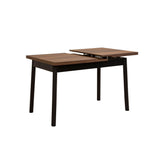 Masă extensibilă cu scaune Oliver Açl.Barok, Negru, Diverse configurații, 120x75x77 cm - 5 bucăți | SKU: 869VEL8159 | Masă extensibilă cu scaune Oliver Açl.Barok, Negru, 120x75x77 cm, varianta 5 bucăți, produs pentru amenajarea locuinței, disponibil online în România la CasaMob