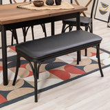 Masă extensibilă cu scaune Oliver Açl.Barok, Negru, Diverse configurații, 120x75x77 cm - 6 bucăți | SKU: 869VEL8164 | Masă extensibilă cu scaune Oliver Açl.Barok, Negru, 120x75x77 cm, varianta 6 bucăți, produs pentru amenajarea locuinței, disponibil online în România la CasaMob
