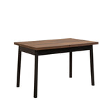 Masă extensibilă cu scaune Oliver Açl.Barok, Negru, Diverse configurații, 120x75x77 cm - 6 bucăți | SKU: 869VEL8164 | Masă extensibilă cu scaune Oliver Açl.Barok, Negru, 120x75x77 cm, varianta 6 bucăți, produs pentru amenajarea locuinței, disponibil online în România la CasaMob