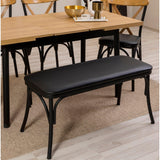 Masă extensibilă cu scaune Oliver Açl.Karina, Diverse culori, Diverse configurații, 120x75x77 cm - Negru - 6 bucăți | SKU: 869VEL8167 | Masă extensibilă cu scaune Oliver Açl.Karina, 120x75x77 cm, varianta Negru - 6 bucăți, produs pentru amenajarea locuinței, disponibil online în România la CasaMob