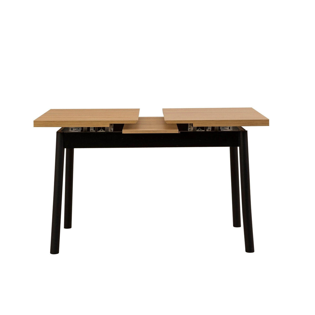 Masă extensibilă cu scaune Oliver Açl.Karina, Diverse culori, Diverse configurații, 120x75x77 cm - Negru - 6 bucăți | SKU: 869VEL8167 | Masă extensibilă cu scaune Oliver Açl.Karina, 120x75x77 cm, varianta Negru - 6 bucăți, produs pentru amenajarea locuinței, disponibil online în România la CasaMob