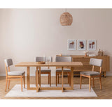 Masă cu scaune Madison Set, Stejar, Diverse configurații, Diverse dimensiuni - 47x45x86 cm - 6 bucăți | SKU: 869VEL8174 | Masă cu scaune Madison Set, Stejar, varianta 47x45x86 cm - 6 bucăți, produs pentru amenajarea locuinței, disponibil online în România la CasaMob