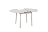 Masă extensibilă cu scaune Oliver, Diverse culori, Diverse configurații, 100x100x75 cm - Alb - 5 bucăți | SKU: 869VEL8704 | Masă extensibilă cu scaune Oliver, 100x100x75 cm, varianta Alb - 5 bucăți, produs pentru amenajarea locuinței, disponibil online în România la CasaMob
