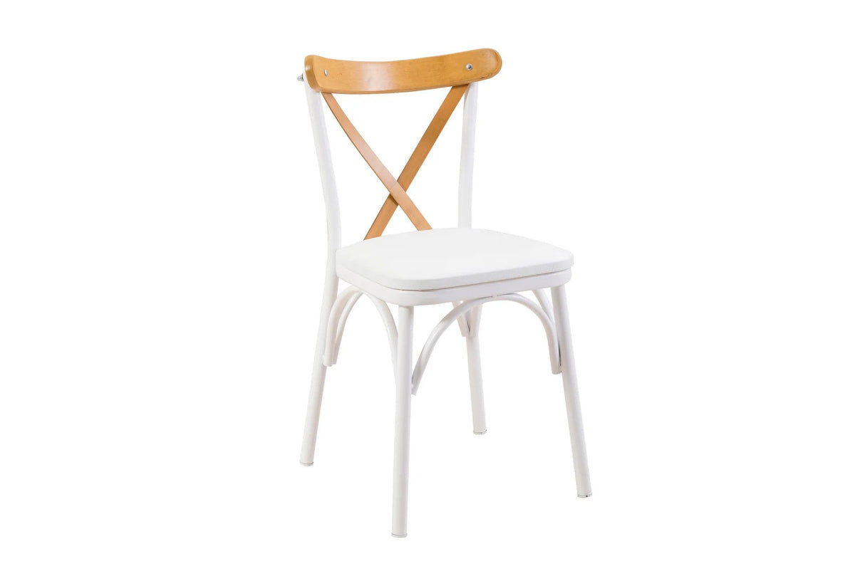 Masă extensibilă cu scaune Oliver, Diverse culori, Diverse configurații, 100x100x75 cm - Stejar - Alb - 5 bucăți | SKU: 869VEL8705 | Masă extensibilă cu scaune Oliver, 100x100x75 cm, varianta Stejar - Alb - 5 bucăți, produs pentru amenajarea locuinței, disponibil online în România la CasaMob