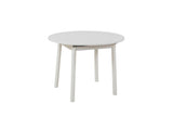 Masă extensibilă cu scaune Oliver, Diverse culori, Diverse configurații, 100x100x75 cm - Alb - 3 bucăți | SKU: 869VEL8726 | Masă extensibilă cu scaune Oliver, 100x100x75 cm, varianta Alb - 3 bucăți, produs pentru amenajarea locuinței, disponibil online în România la CasaMob