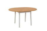Masă dining extensibilă Oliver, Diverse culori, 100x100x75 cm - Stejar - Alb | SKU: 869VEL8751 | Masă dining extensibilă Oliver, 100x100x75 cm, varianta Stejar - Alb, produs pentru amenajarea locuinței, disponibil online în România la CasaMob