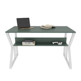 Birou Wake, Verde - Alb, 120x60x73 cm