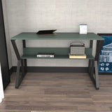 Birou Wake, Verde - Negru, 120x60x73 cm